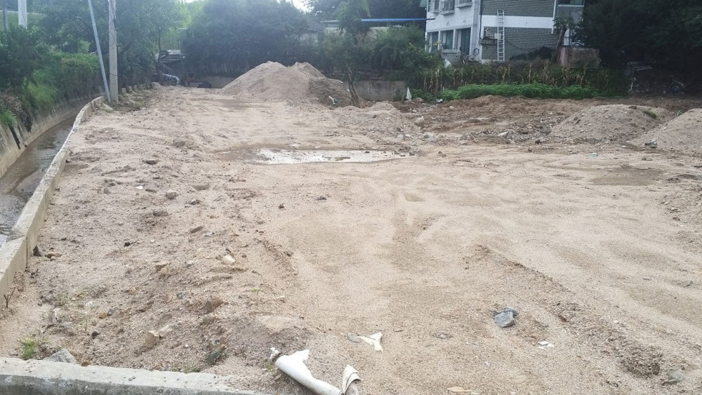 남 할아버지의 집이 있던 자리