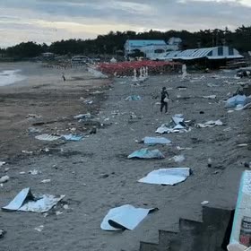 제주도 해변의 처참한 모습 근황