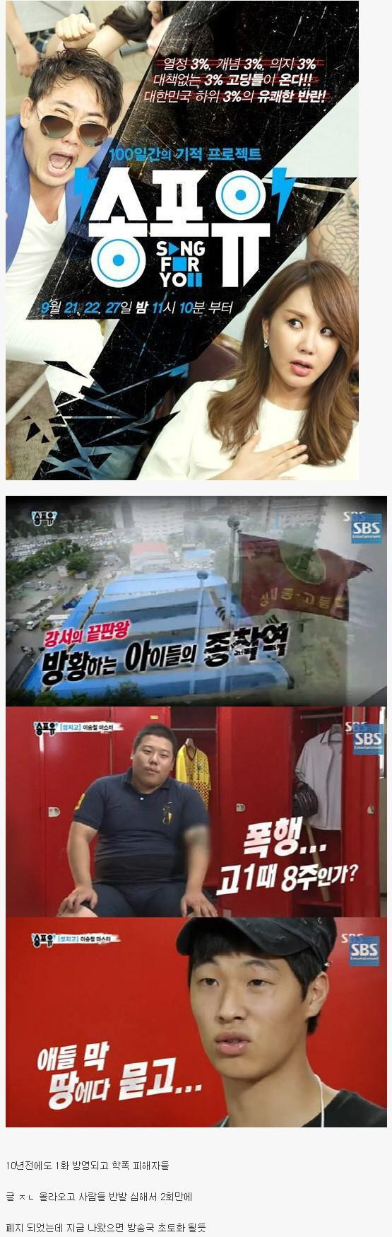 지금 방송 했으면 예능국장 사퇴각 예능