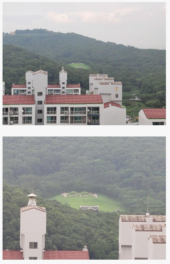 검단 '왕릉뷰' 아파트 조망 ㄷㄷ