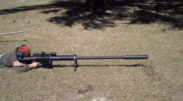 20mm 저격 소총의 반동