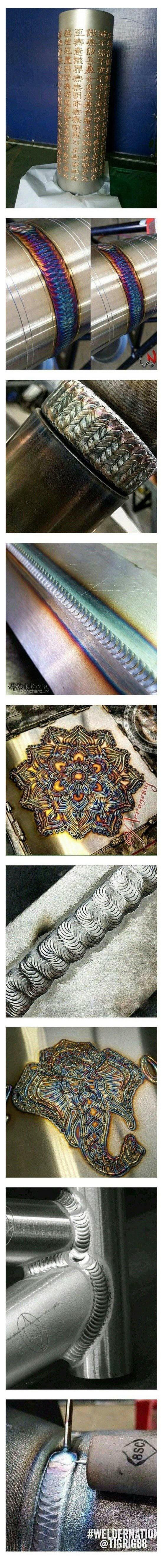 어느 용접기능장의 실력