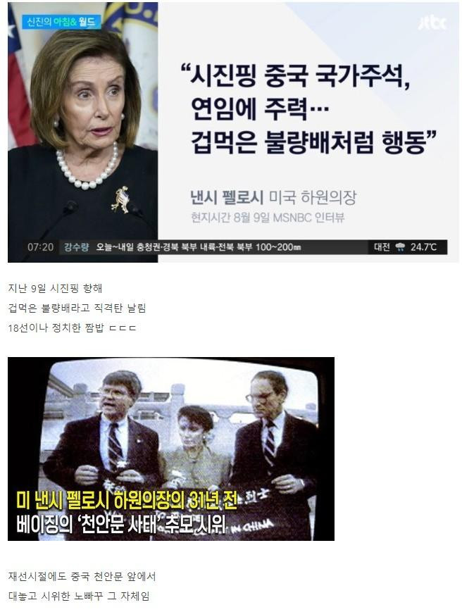 노빠꾸 그 자체인 낸시 펠로시