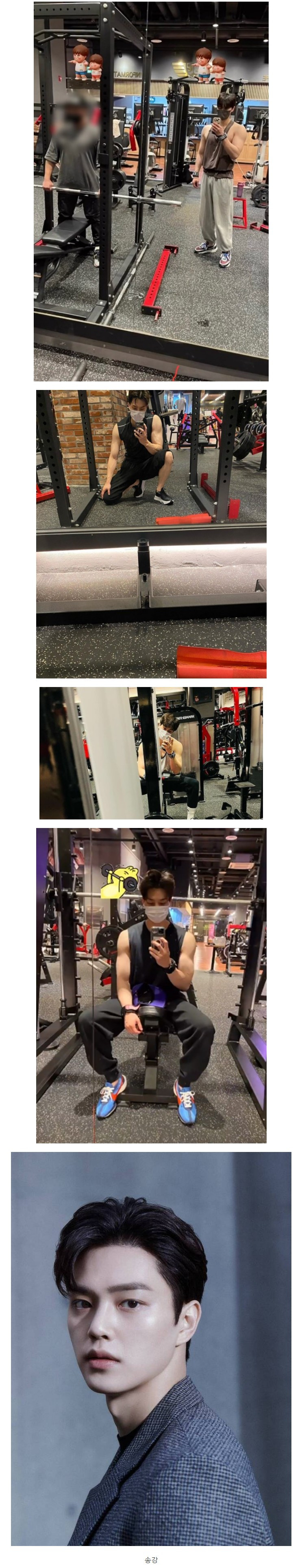 잘생긴 애들이 운동도 열심히 함