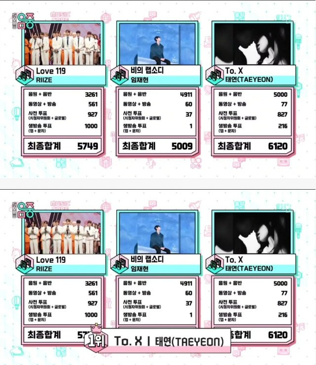 '클라스는 영원하다' 음악중심 1위먹은 가수