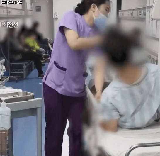 취객한테 침맞고 현타 온 응급실 간호사