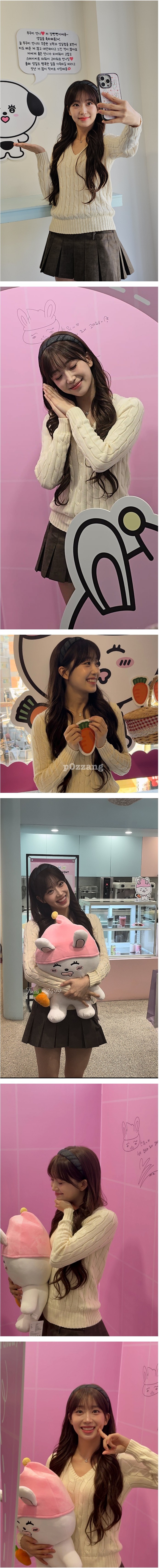 생일카페 방문한 스테이씨 배수민 실물느낌