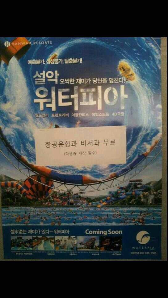 여름 물놀이 축제의 프리패스 천룡인